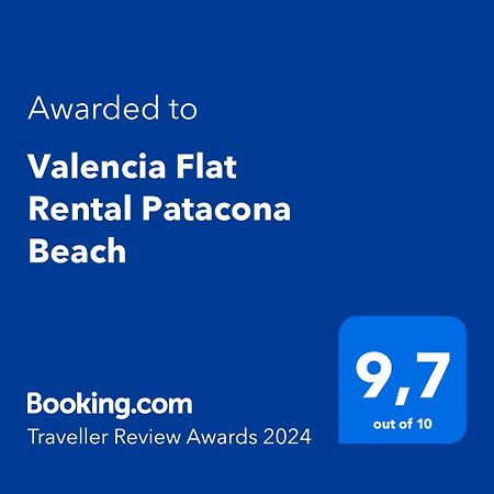 Valencia Flat Rental Patacona Beach Exterior foto